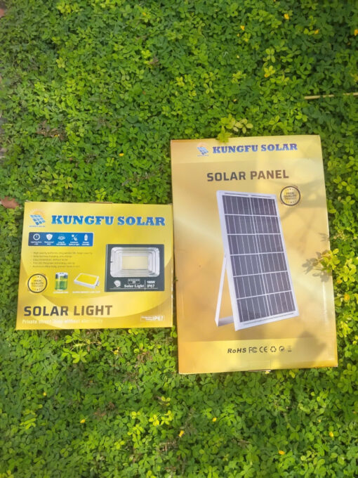 Đèn năng lượng mặt trời Kungfu Solar 100W giá rẻ - Ảnh 3